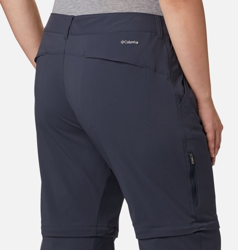 Women's Columbia Saturday Trail II Convertible Pants Navy | Plus Size CA-R605L